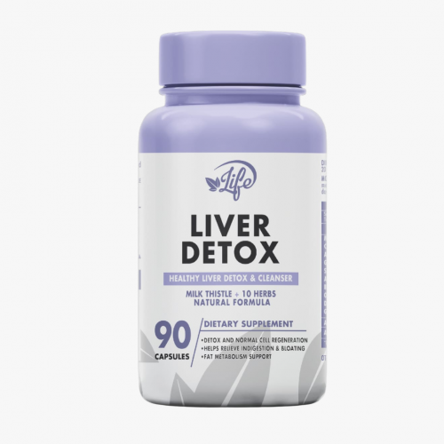 Liver Detox 90 Capsulas (limpiador Hepatico)