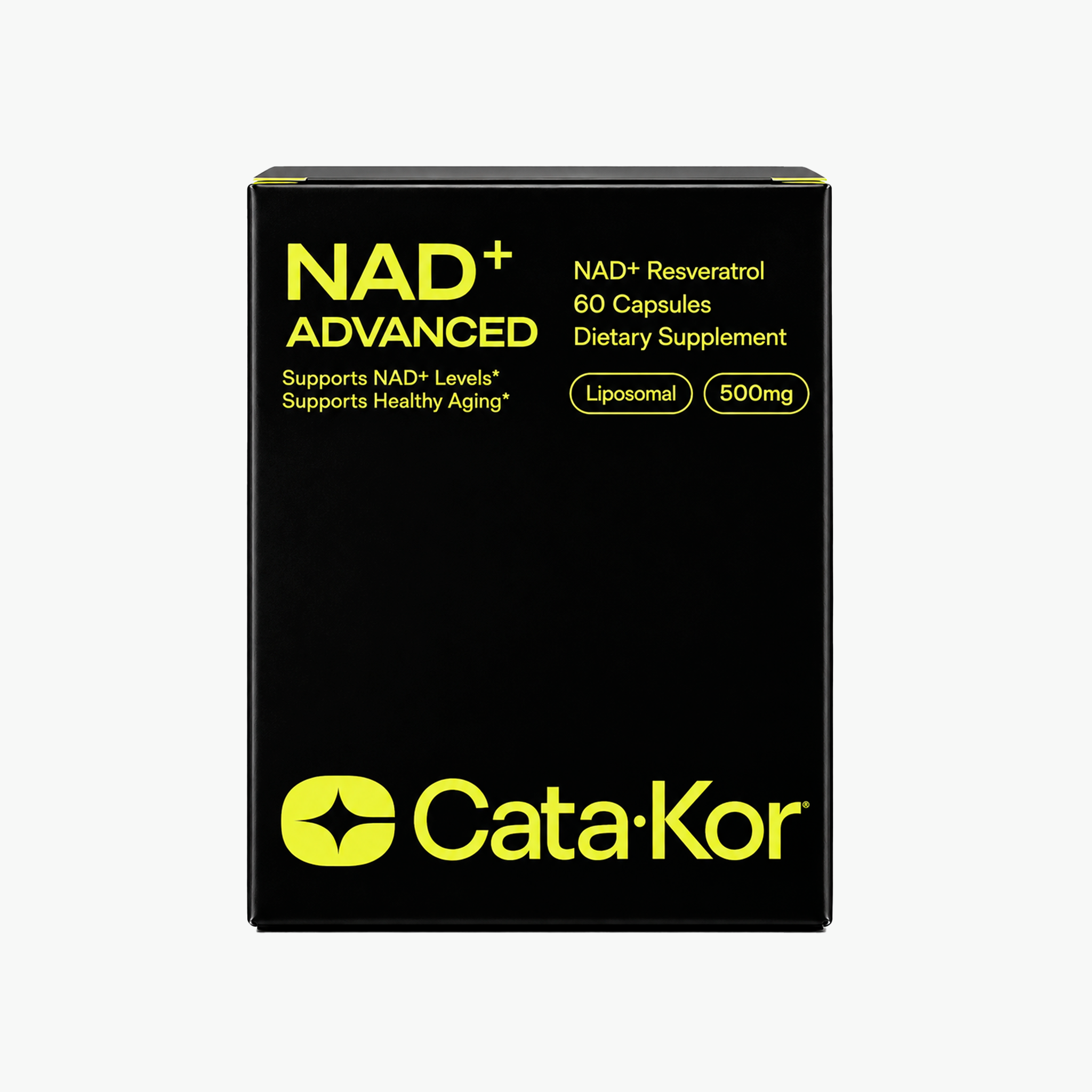 Nad + Advanced Cata Kor, 60 cápsulas