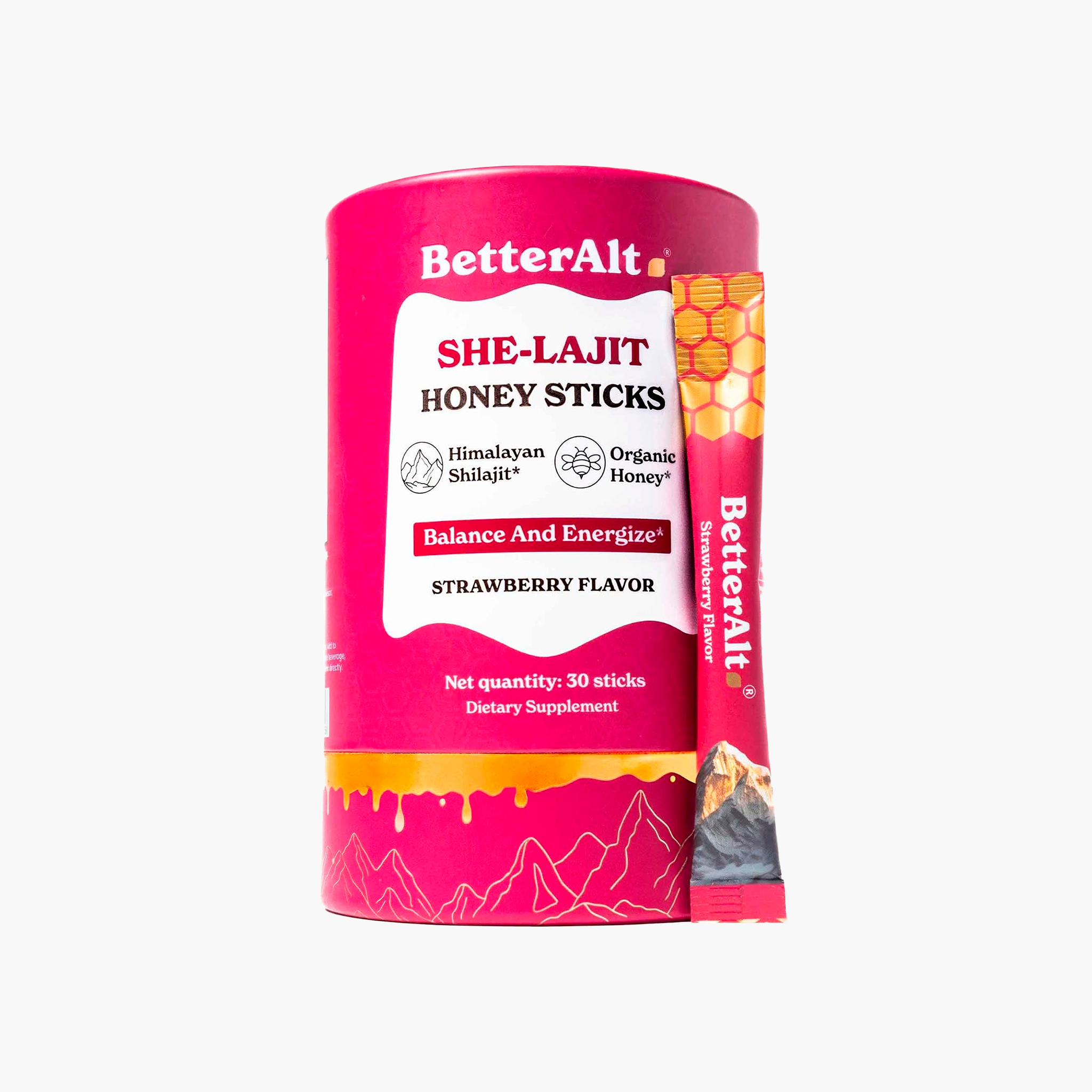 She-lajit Honey Sabor a Fresa 30 Sticks