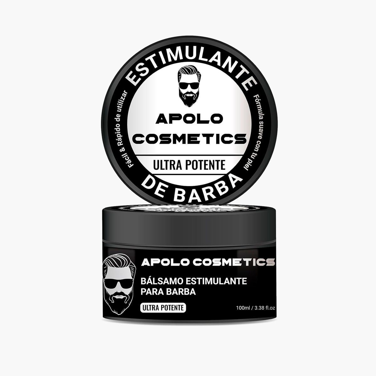 Bálsamo Estimulante de Barba Apolo, 100 ml