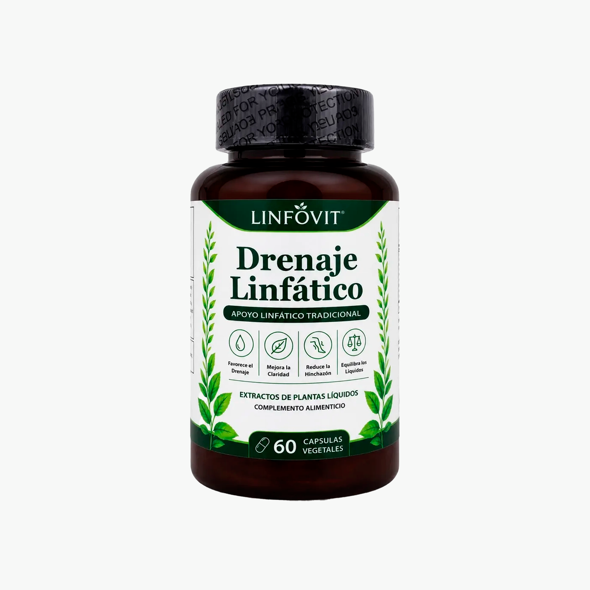Drenaje Linfatico Linfovit, 60 cápsulas