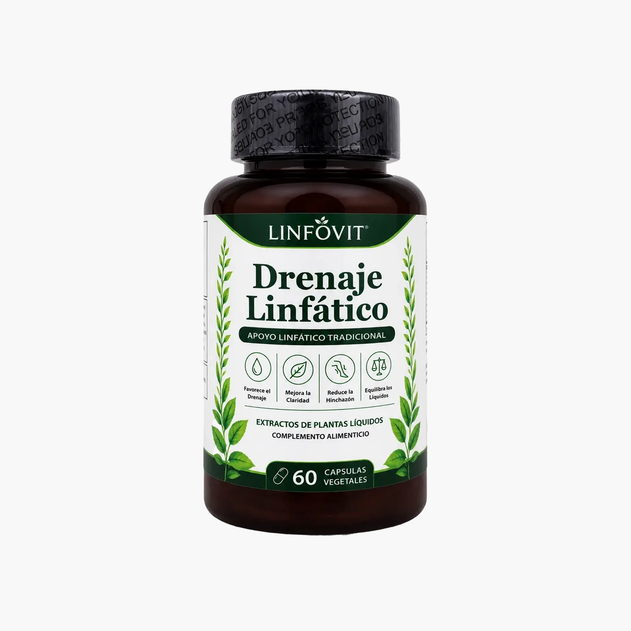 Drenaje Linfatico Linfovit, 60 cápsulas
