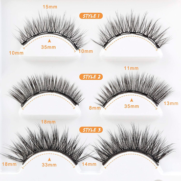 Kit de Pestañas Magneticas 4d