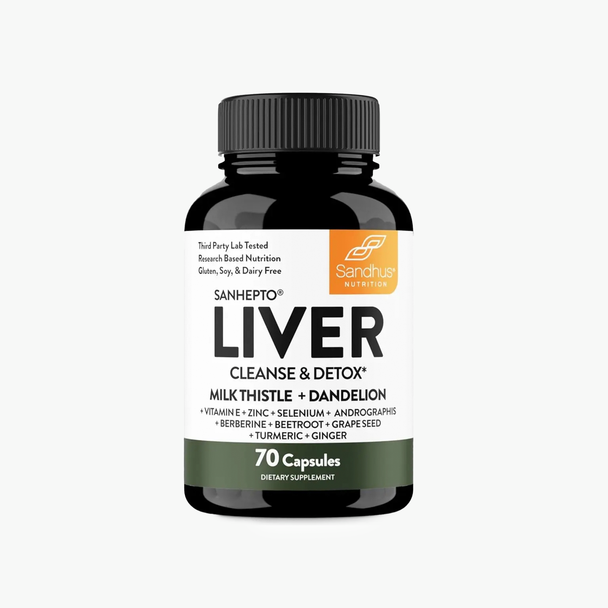 Liver Cleanse &amp; Detox, 70 cápsulas