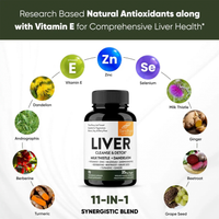 Liver Cleanse &amp; Detox, 70 cápsulas