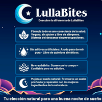 LullaBites Gomitas Naturales para Dormir