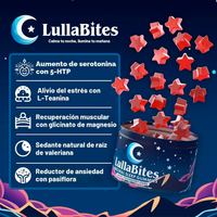 LullaBites Gomitas Naturales para Dormir
