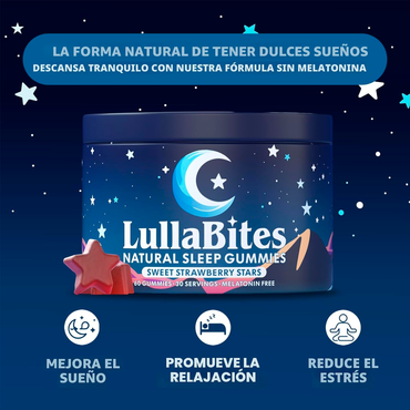 LullaBites Gomitas Naturales para Dormir
