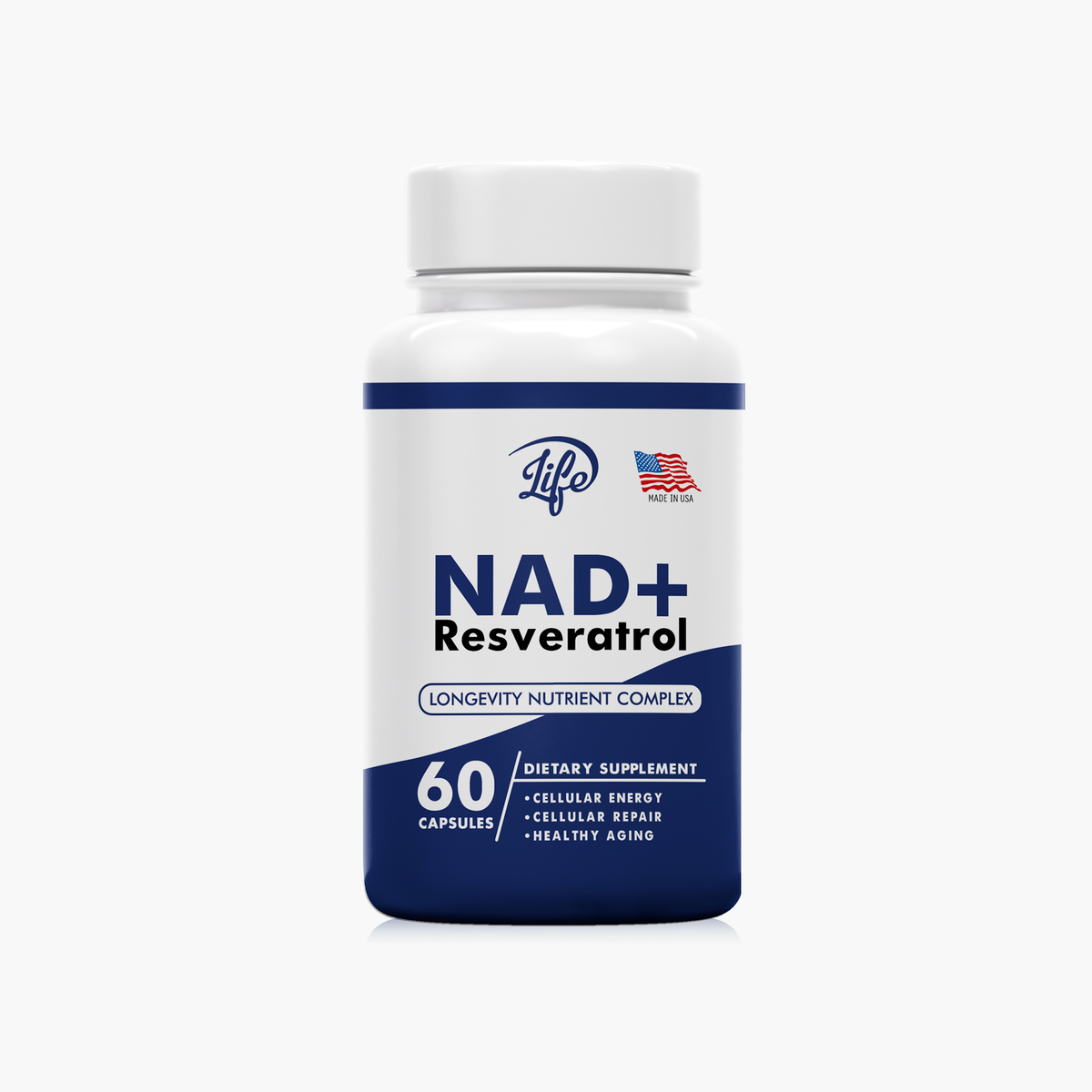 Nad Resveratrol, 60 cápsulas