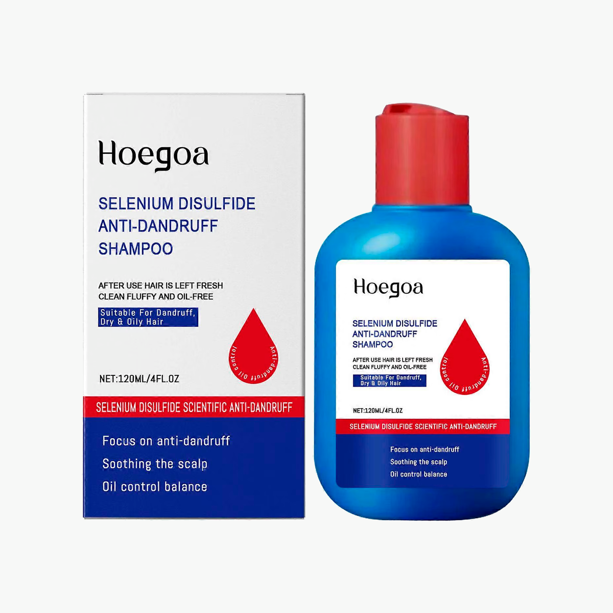 Shampoo Anticaspa Hoegoa, 120 mL