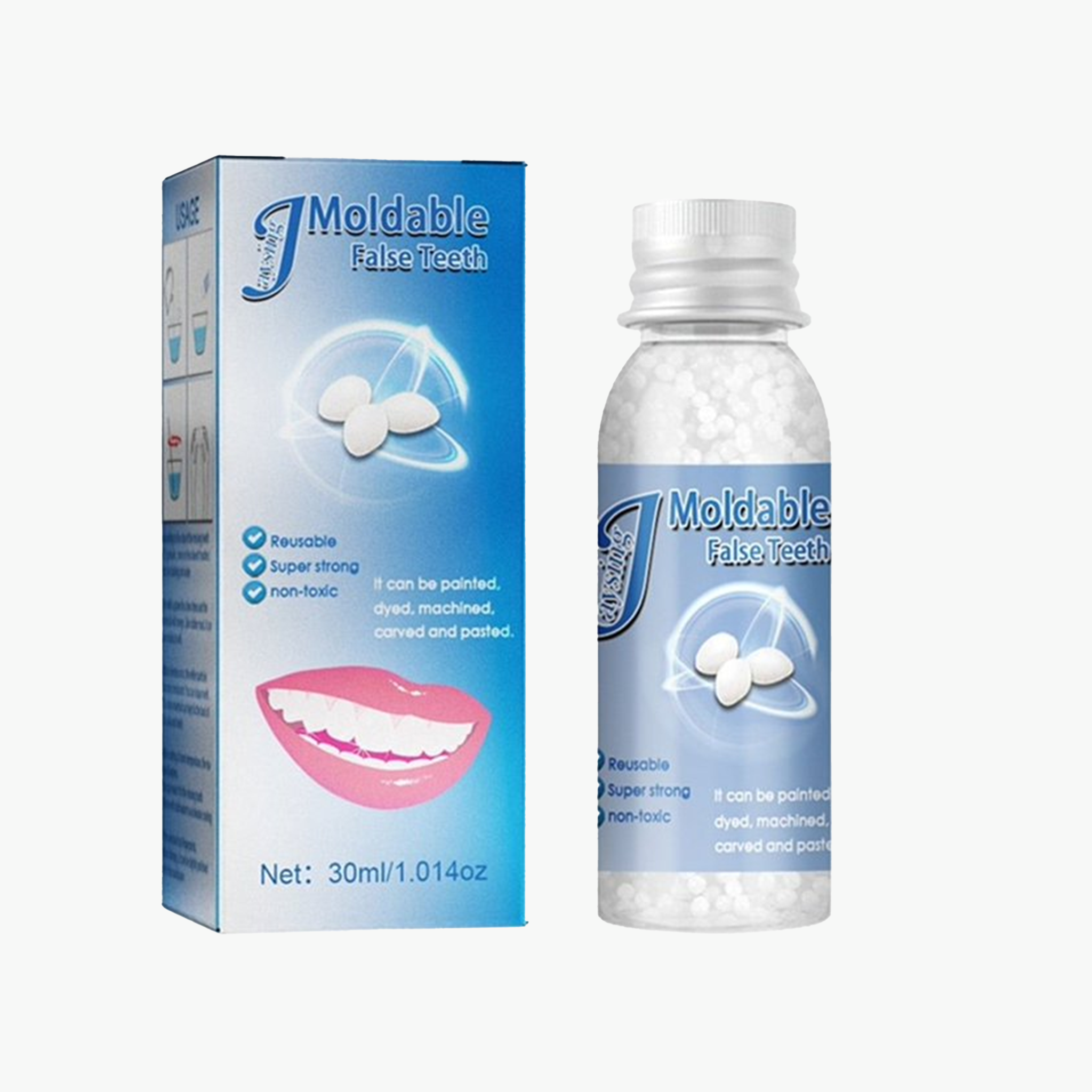 Kit de Dientes Postizos Moldeables 30 ml