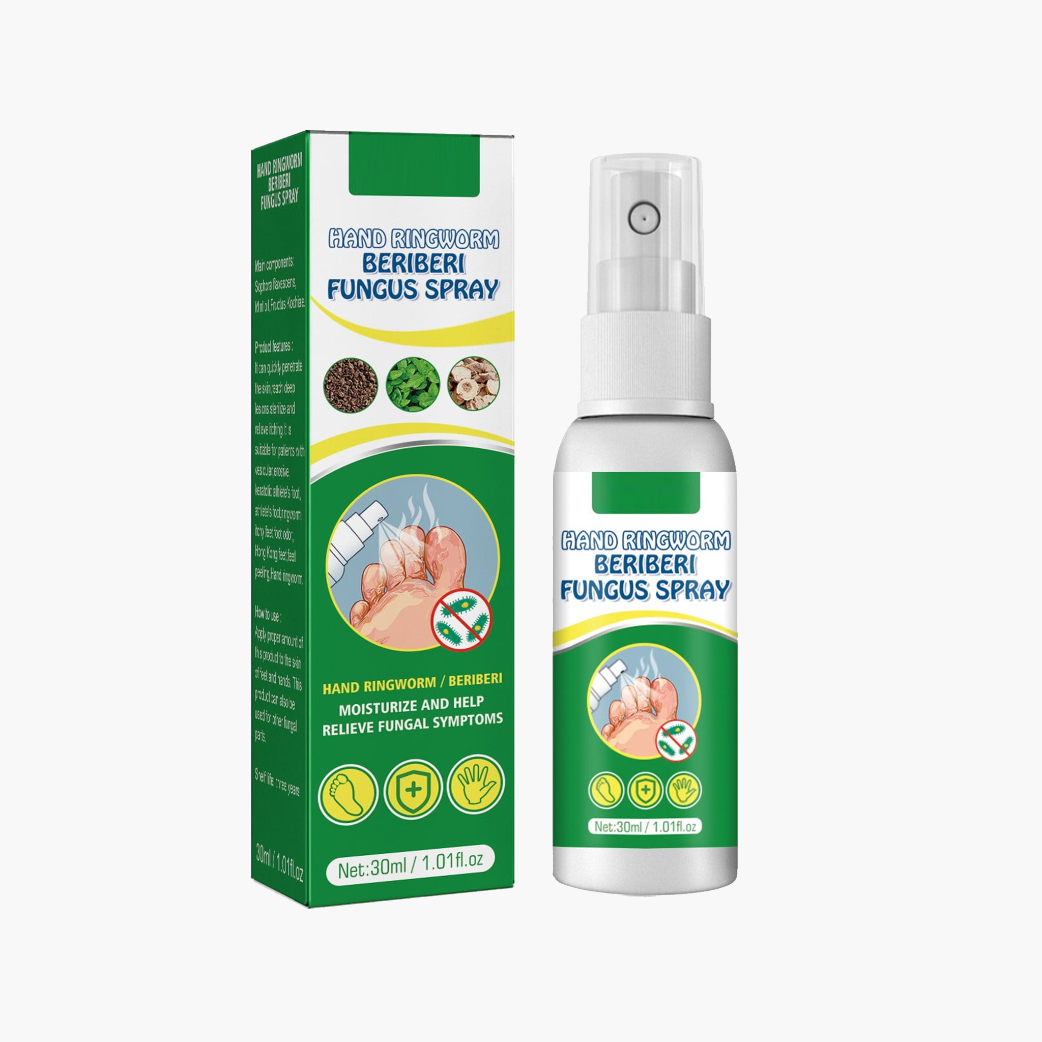 Spray Antifungico para Pie de Atleta, 30ml