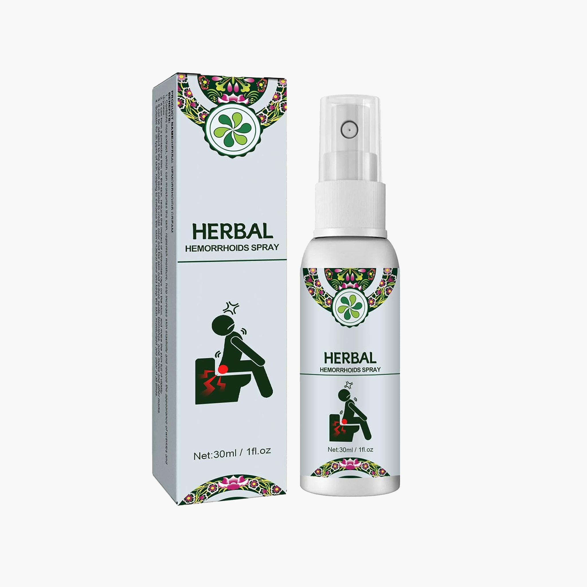 Spray Herbal para Hemorroides