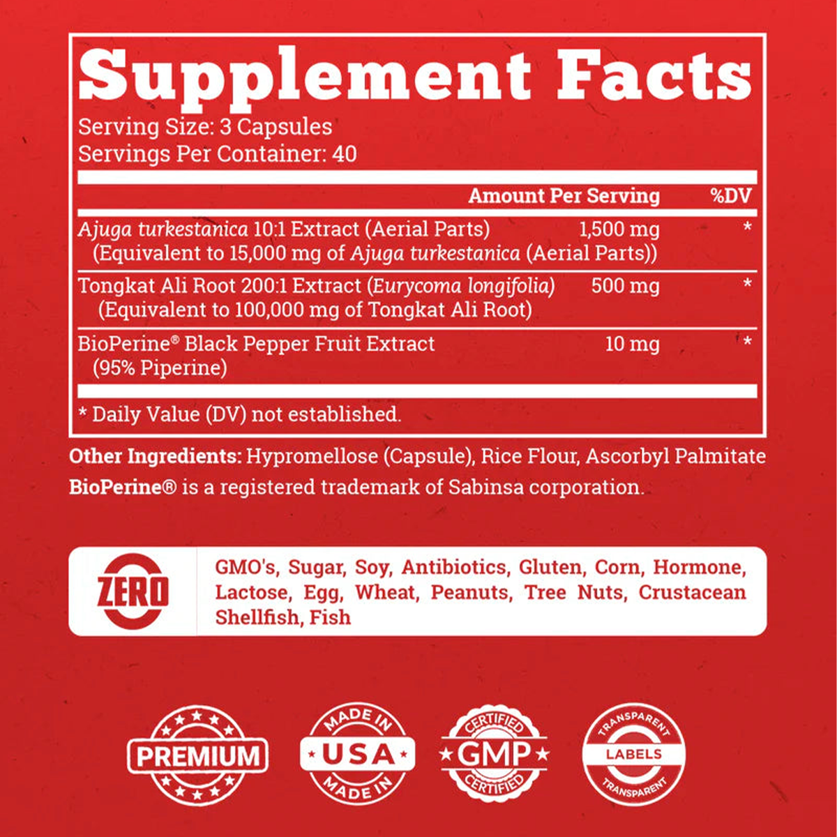 Suplemento Turkesterone