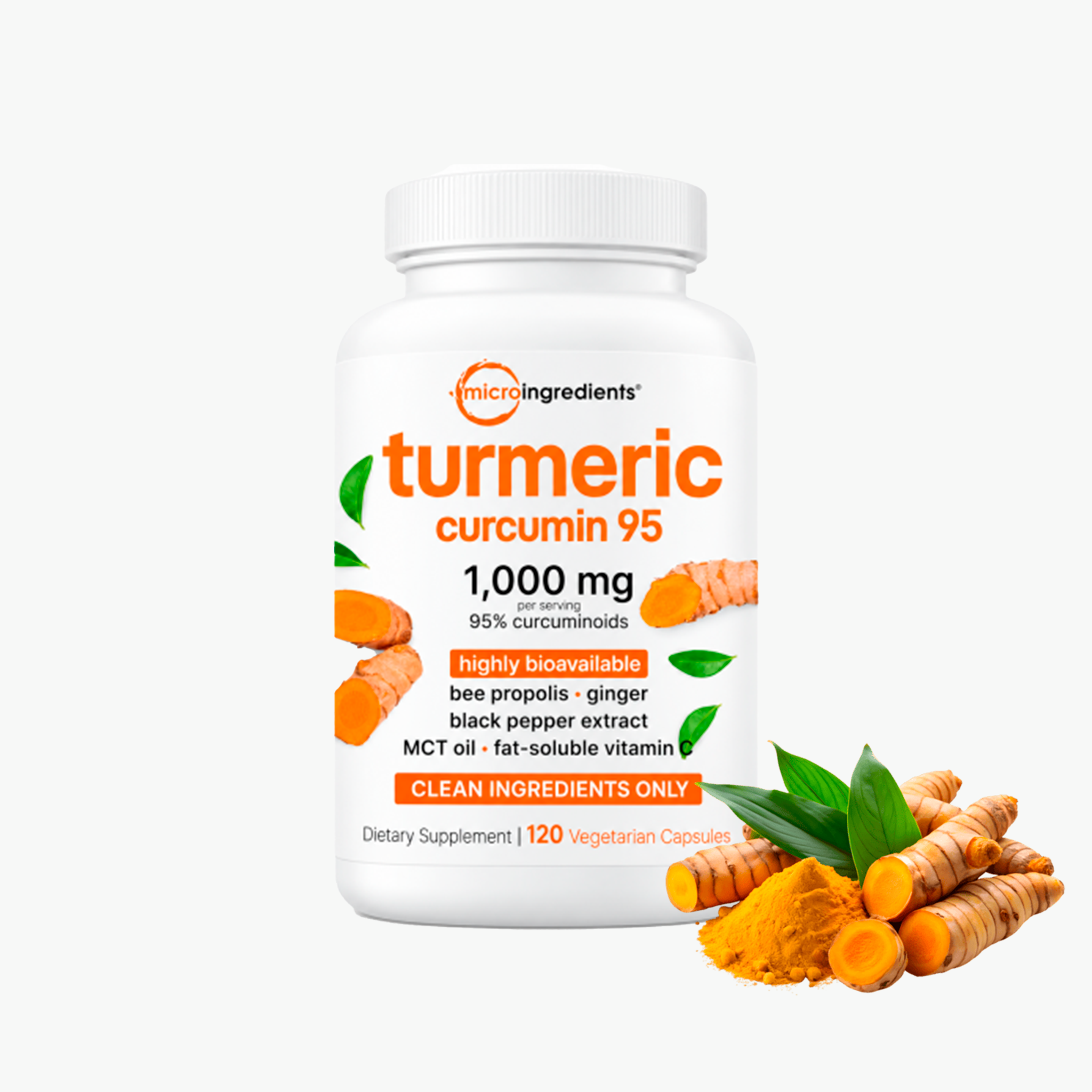 Turmeric Pure Curcumin, 120 cápsulas